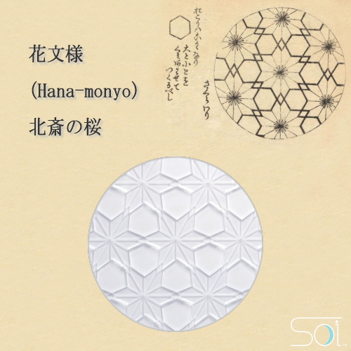 手元供養台　Soiシリーズ　花文様